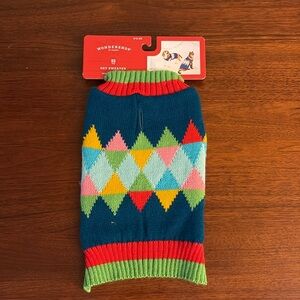 New Wondershop at Target, Pet Sweater. SIZE XS. Up to 10 lbs. Dog or Cat Sweater